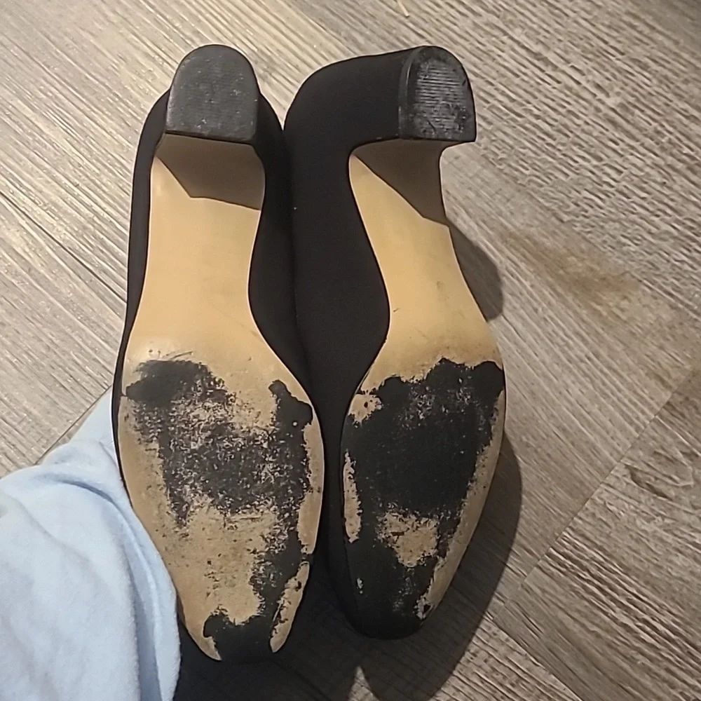 EUC Trotters Jamie Cross-Strap Pumps Ballroom Dancing Women's Sz 9M